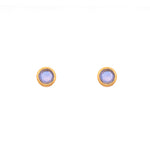 Load image into Gallery viewer, Signature Stud Earrings 24K Gold Vermeil Collection