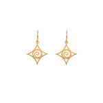 Load image into Gallery viewer, Gratitude Wire Earrings 24K Gold Vermeil