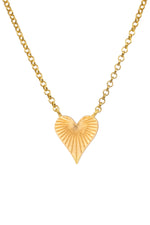 Load image into Gallery viewer, Heart of Joy Necklace -  16"/18" 24K Gold Vermeil