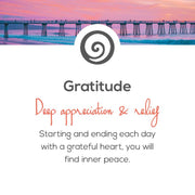 Gratitude Graduated Open Swirl Necklace 24K Gold Vermeil