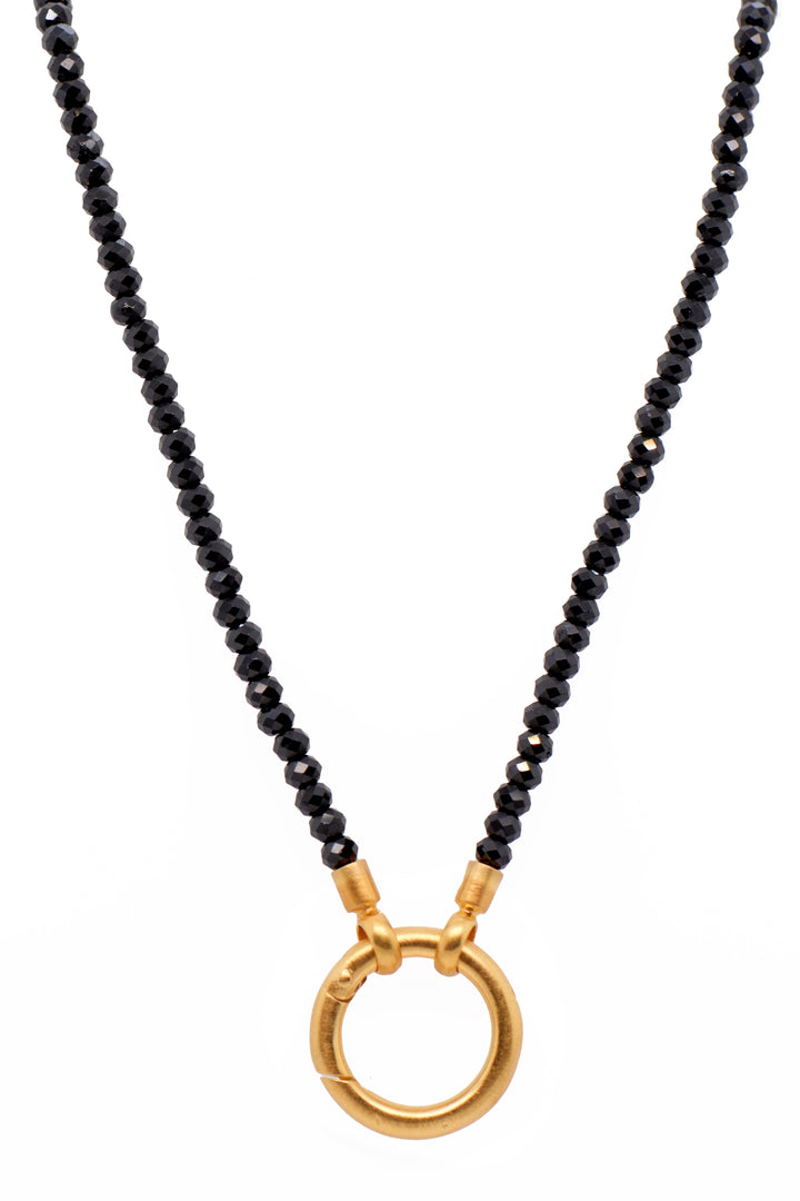 Ring Clasp Necklace 24K Fair Trade Gold Vermeil 17‚Äù