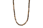 Load image into Gallery viewer, Smoky Quartz 5mm Bracelet and Necklace with Fair Trade 24K Gold Vermeil Necklace