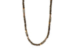 Load image into Gallery viewer, SMOKY QUARTZ NECKLACE 5MM FAIR TRADE 24K GOLD VERMEIL - Joyla Jewelry