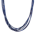 Load image into Gallery viewer, Multi Strand Gemstone Necklace with 24K Fair Trade Gold Vermeil
