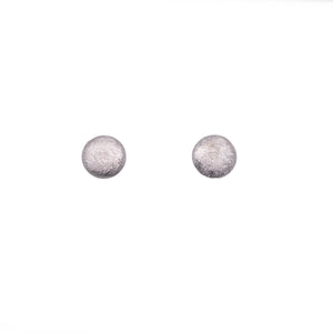 Silver Rhodium Plated Moon Earrings