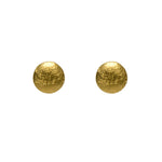 Load image into Gallery viewer, MOON EARRINGS FAIR TRADE 24K GOLD VERMEIL - Joyla Jewelry
