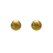 MOON EARRINGS FAIR TRADE 24K GOLD VERMEIL - Joyla Jewelry