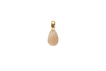 Load image into Gallery viewer, PEACH MOONSTONE PENDANT FAIR TRADE 24K GOLD VERMEIL - Joyla Jewelry
